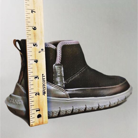 Cole Haan Women's Generation Zerogrand Black Suede Ankle Boots - Picture 11 of 16